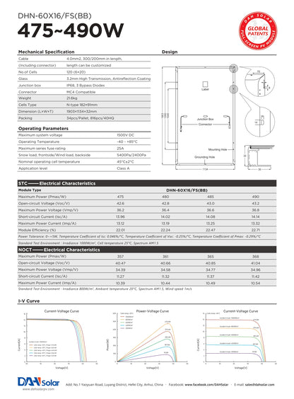 DHN-60X16/FS(BB)-490W